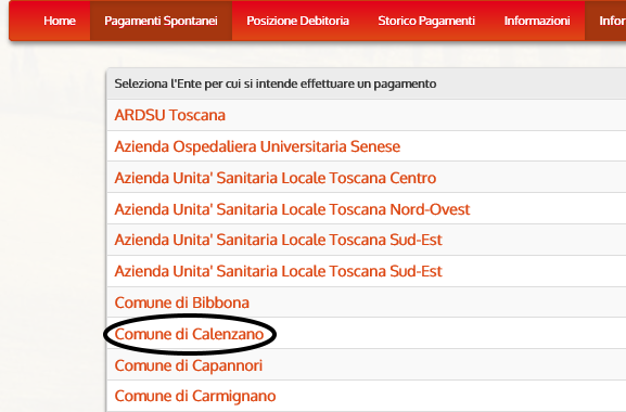 Portale IRIS Regione Toscana